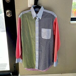 Brooks Brothers Multicolor Gingham Fun Shirt  S